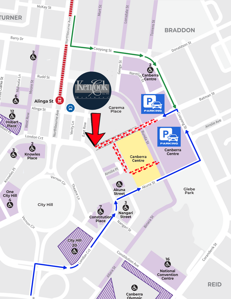 Location and Parking