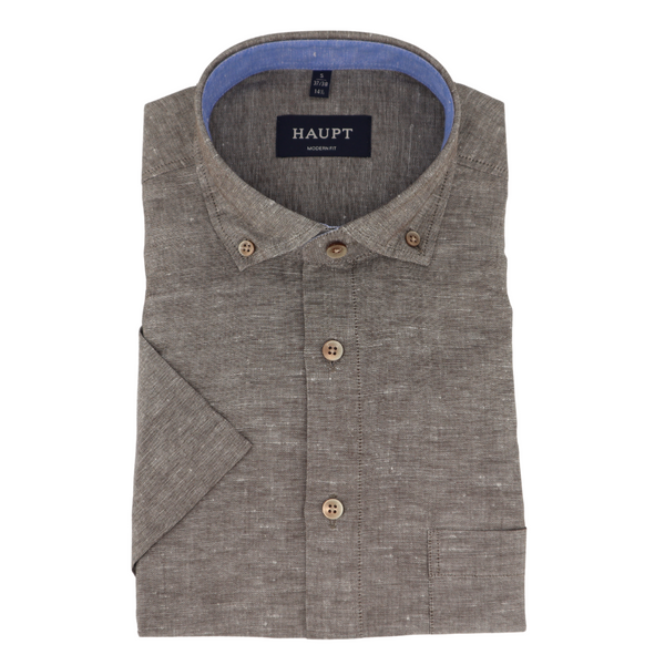 haupt dress shirts Haupt | Shirts | Haupt German Triblue Tone Linenramee Resort Shirt